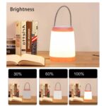 Luz de noche portátil dormitorio bebé enfermería protección ocular lámpara de noche, USB Charging - Imagen 5