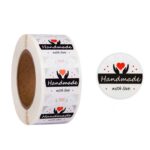 10 Uds pegatinas de sello en rollo pegatinas de agradecimiento etiqueta adhesiva de decoración de boda, A-9