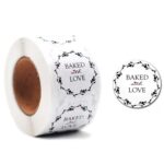 10 Uds pegatinas de sello en rollo pegatinas de agradecimiento etiqueta adhesiva de decoración de boda, A-11
