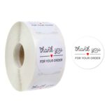 10 Uds pegatinas de sello en rollo pegatinas de agradecimiento etiqueta adhesiva de decoración de boda, A-12