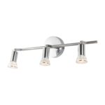 Lámpara LED montada en el techo, 9W, pared de fondo, espejo ajustable, luz de pared frontal, Without Bulb - Imagen 2