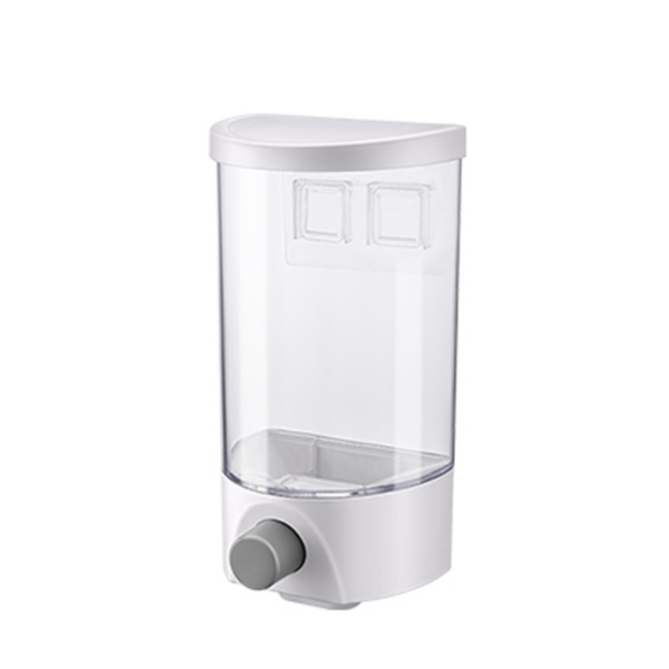 TBD0538590201.jpg Caja para almacenamiento de granos varios montada en la pared, tanque sellado tipo empuje de gran capacidad para cocina, Medium - Imagen 1