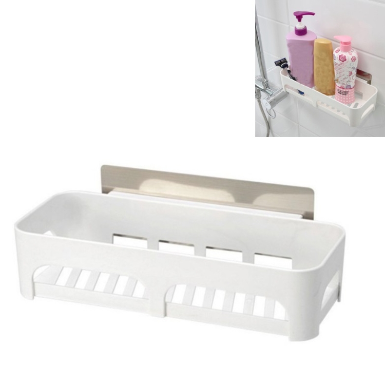 TBD05388700.jpg Potente estante de almacenamiento con ventosa Estante de almacenamiento de artículos de tocador de baño - Imagen 1