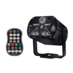 MN-R60 USB recargable Mini luz láser activada por voz Navidad Flash de entretenimiento en el hogar Luz LED de atmósfera Luz de escenario - Imagen 2