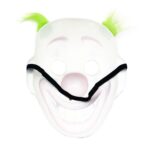 Máscara de payaso con peluca de accesorios de terror de Halloween - Imagen 3