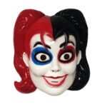 Suministros de fiesta de máscara femenina de terror de Halloween