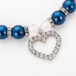 5 uds. Suministros para mascotas, collar de perlas, collares para mascotas, accesorios para perros y gatos, M - Imagen 3