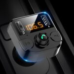 BT36B Coche Bluetooth Reproductor de música MP3 Coche Transmisor FM Teléfono Manos libres, BT36B