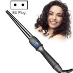 Cono de flor de pera esmaltado de cerámica de un solo tubo de rizador cónico LCD, 19mm EU, 25mm EU, 25mm US, 19mm US, 32mm EU