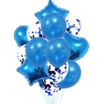 Juego de globos de lentejuelas y perlas de aluminio, 2 uds., 18 pulgadas, decoración de fiesta, decoración navideña