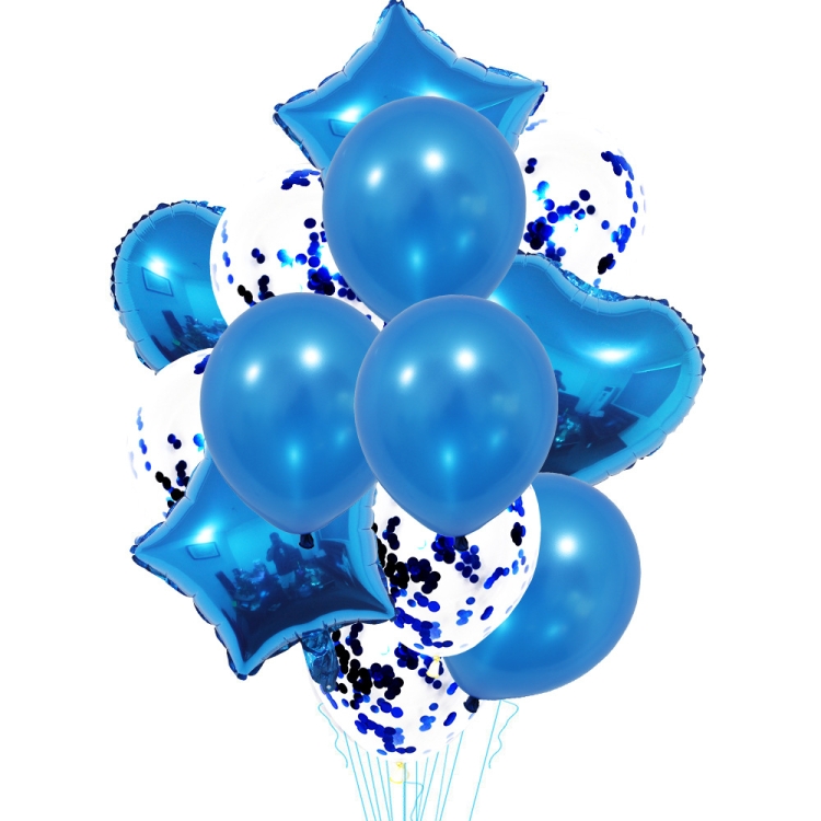 TBD0542105901A.jpg Juego de globos de lentejuelas y perlas de aluminio, 2 uds., 18 pulgadas, decoración de fiesta, decoración navideña - Imagen 1