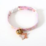 4 Uds ajustable gato perro conejo hebilla de seguridad Collar accesorios para mascotas, S 17-32cm Star - Imagen 2
