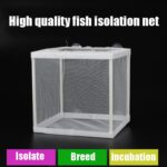 Incubadora de acuario pequeña Caja de aislamiento de peces pequeños Caja de cría de peces tropicales de red - Imagen 3