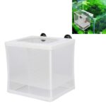 Tamaño pequeño con incubadora de tablillas Caja de aislamiento de peces pequeños Caja de cría de peces tropicales netos