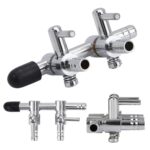 Válvula reguladora de oxígeno del distribuidor de acero inoxidable del tubo de oxígeno del tanque de peces, Six Heads - Imagen 3