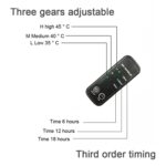 Knowing Climbing Termostato para mascotas Interruptor de tiempo Termostático Impermeable Almohadilla térmica USB, Three-speed Temperature Control M - Imagen 3