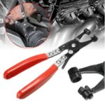 Alicates para abrazadera de tubo de agua de reparación automática de abrazadera de paquete de tubo de garganta recta, Straight Throat Tube Pliers - Imagen 2