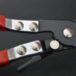 Alicates para abrazadera de tubo de agua de reparación automática de abrazadera de paquete de tubo de garganta recta, Straight Throat Tube Pliers - Imagen 3