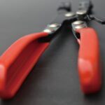 Alicates para abrazadera de tubo de agua de reparación automática de abrazadera de paquete de tubo de garganta recta, Straight Throat Tube Pliers - Imagen 4