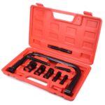 Juego de herramientas automotrices para compresor de resorte, abrazaderas de válvula, reparación para coche y motocicleta, 10 Uds., 9 In 1  Valve Clamps