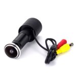 800TVL CVBS Puerta analógica Color de ojo de gato Cámara de visor de puerta de visión amplia Cámara de seguridad para el hogar ajustable
