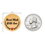 Etiqueta adhesiva decorativa navideña con etiqueta de piel de vaca de 10 piezas, B-55 Sticker - Imagen 4