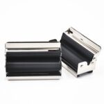 Fabricante de cigarrillos automático de metal de 5 piezas con tapa, 7.3x2.6x2cm - Imagen 4