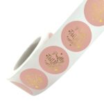 5 uds., pegatina de sello de sobre, pegatina de estampado de decoración de regalo, C-01 Sticker - Imagen 4