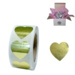 Etiqueta adhesiva decorativa hecha a mano para hornear de 5 piezas, 2.5 cm / 1 inch
