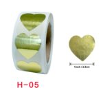 Etiqueta adhesiva decorativa hecha a mano para hornear de 5 piezas, 2.5 cm / 1 inch - Imagen 2