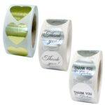 Etiqueta adhesiva decorativa hecha a mano para hornear de 5 piezas, 2.5 cm / 1 inch - Imagen 3