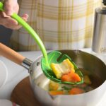 Colador de cuchara de fideos colador de hoja verde de 6 piezas - Imagen 5