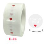 3 pegatinas de agradecimiento, etiqueta de sellado, embalaje de regalo, pegatina decorativa, E-06 Sticker - Imagen 2
