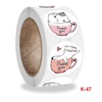 3 pegatinas de juguete para niños, papelería de oficina, decoración, etiqueta adhesiva de sellado, K-47 2.5cm / 1inch - Imagen 2