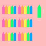 11 PCS Etiqueta adhesiva pequeña transparente fluorescente Etiqueta indicadora de notas Etiqueta adhesiva de índice, 7661 (One Pack) - Imagen 2