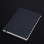 Cuaderno de 3 uds., Bloc de notas para estudiantes, libro diario, libro de registro de negocios, cuaderno de PU, A5 Plain Weave Horn Gray