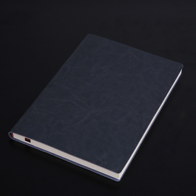 TBD0546274507.jpg Cuaderno de 3 uds., Bloc de notas para estudiantes, libro diario, libro de registro de negocios, cuaderno de PU, A5 Plain Weave Horn Gray - Imagen 1