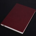 Cuaderno de 3 uds., Bloc de notas para estudiantes, libro diario, libro de registro de negocios, cuaderno de PU, B5 Plain Weave Bitter Tea Red