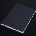 Cuaderno de 3 uds., Bloc de notas para estudiantes, libro diario, libro de registro de negocios, cuaderno de PU, B5 Plain Weave Horn Gray