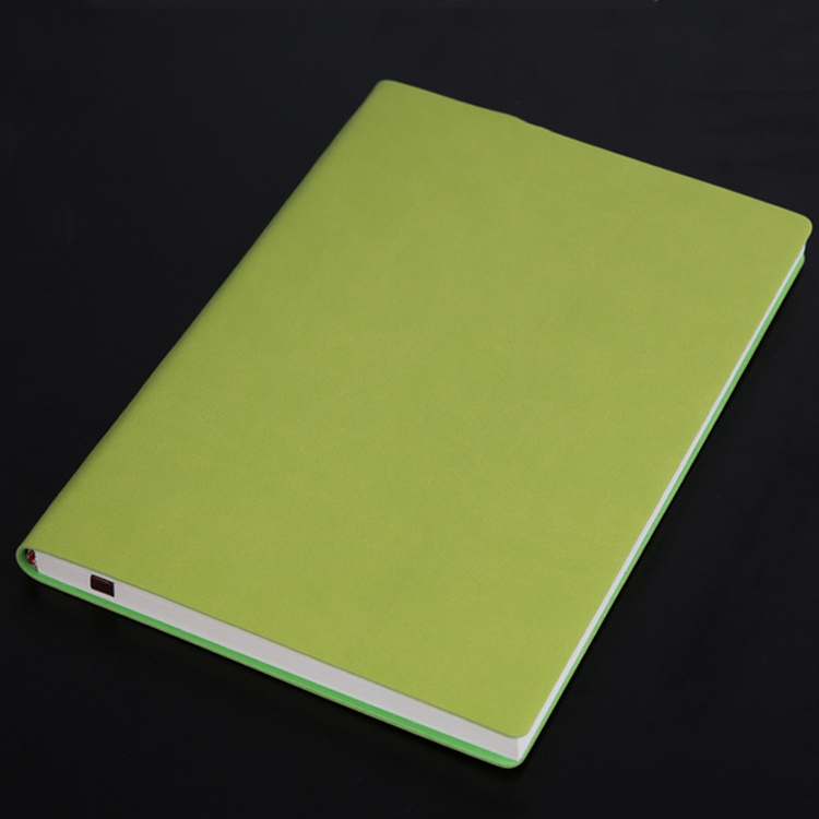 TBD0546274524.jpg Cuaderno de 3 uds., Bloc de notas para estudiantes, libro diario, libro de registro de negocios, cuaderno de PU, B5 Plain Weave Green - Imagen 1