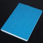 Cuaderno de 3 uds., Bloc de notas para estudiantes, libro diario, libro de registro de negocios, cuaderno de PU, B5 Embossed Turquoise Green