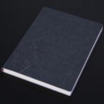 Cuaderno de 3 uds., Bloc de notas para estudiantes, libro diario, libro de registro de negocios, cuaderno de PU, B5 Embossed Horn Gray