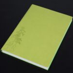 Cuaderno de 3 uds., Bloc de notas para estudiantes, libro diario, libro de registro de negocios, cuaderno de PU, B5 Embossed Green
