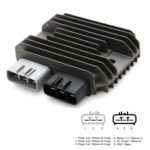 Rectificador de motocicleta para Kawasaki ZX 6R Ninja 600 2013 2017 21066-0716 / Kawasaki ZX 10R Ninja 1000 2008 2015 21066-0731, 2002A.0 - Imagen 2