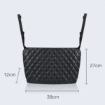 Bolsillo de red de almacenamiento para coche entre dos asientos, bolsa de almacenamiento, suspensión Universal para pantalla de coche, almacenamiento para coche, Car Storage Net Pocket - Imagen 3