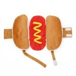 Ropa divertida para mascotas con hamburguesa, perros, gatos, Otoño Invierno, ropa para mascotas, S - Imagen 2
