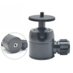 Mini trípode de escritorio de aleación de aluminio, Mini cabezal de bola, trípode con inclinación de 90 grados y giro de 360 grados, BH-904