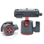 Mini trípode de escritorio de aleación de aluminio, Mini cabezal de bola, trípode con inclinación de 90 grados y giro de 360 grados, BH-908
