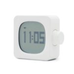 Reloj despertador cuadrado multifuncional creativo para estudiantes junto a la cama y dormitorio