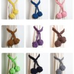 CK12 4 PCS Cortina Hebilla Instalación gratuita Rollo de algodón Bola colgante Correa de cortina - Imagen 2